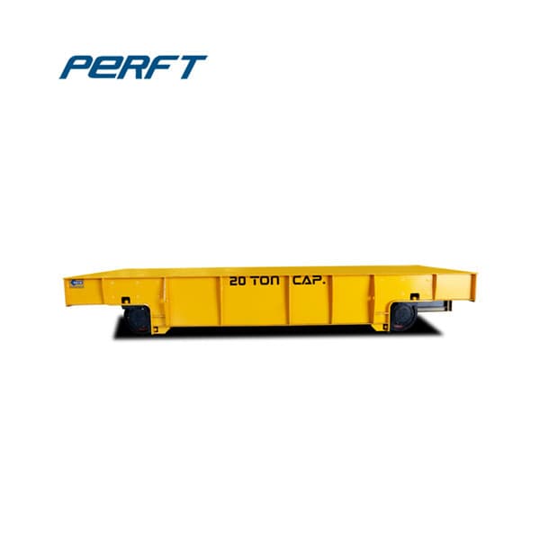 on-rail transfer trolleys for mechanical equipment workshop 90t